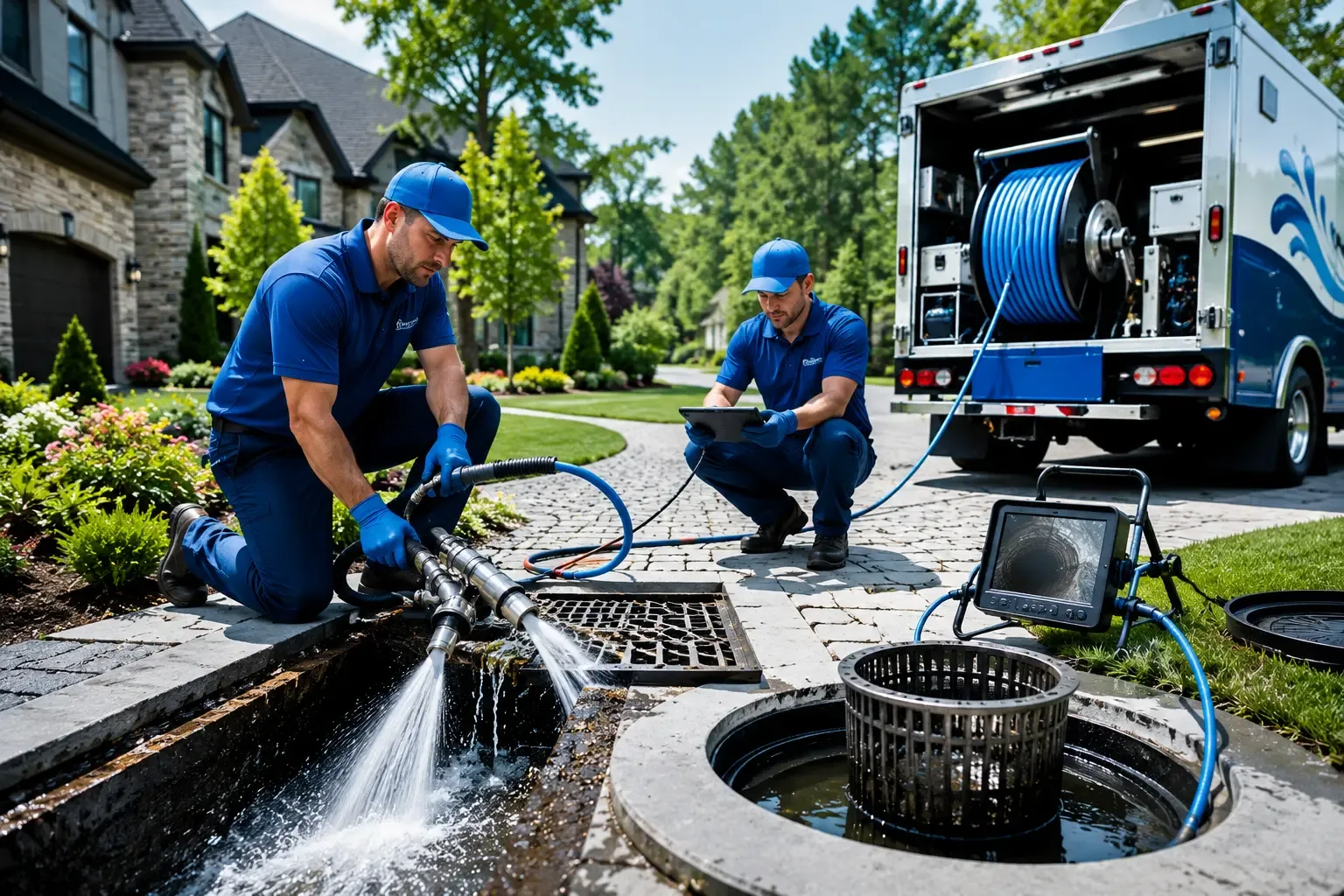 Local outdoor drain cleaning professionals in Nicholls, GA